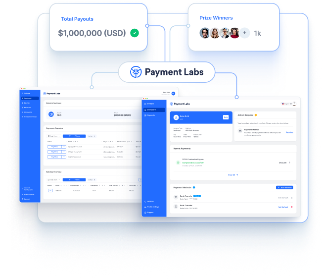 Payment Labs Dashboard